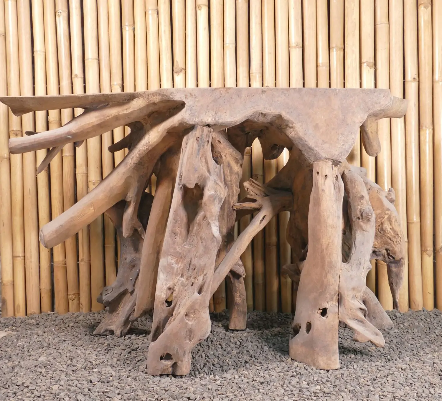  Product image 1 of the product “Console made of teak wood about 135cm length ”